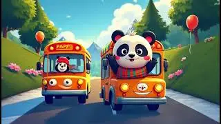 Panda&rsquo;s Joyride Parade 🐼 #kids #kidssong&nbsp; #kidspoem #poems #train #cartoon #baby  #jariworld