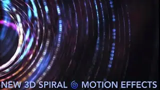 New 3D Spiral 🌀Motion Effects Background(No Copyright cinematic tunnel graphical animation footage)