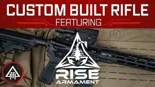 Уникальная кастомная версия AR-15 с улучшенным вооружением Rise