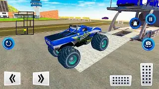 Monster Truck Transport Truck Police Cars (Transport Police Car Games) Android GamePlay [FHD]
