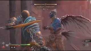 Dark Odessey Kratos VS Skjóthendi The Unerring berserker boss fight #323 (Give Me Prowess) (4K HDR)
