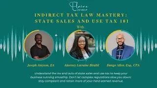 Indirect Tax Law Mastery: State Sales and Use Tax 101