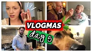 VLOGMAS DAY 5 | New Drugstore Makeup, Decluttering, How to Make Easy Hummus