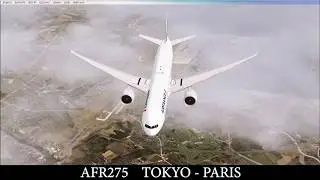 FSX 2020 - BOEING 77W - AFR275 - TOKYO/PARIS