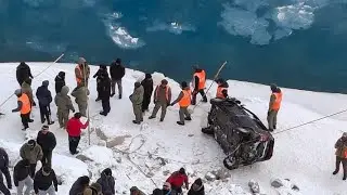 Car Falls into Zanskar River, One Rescued, One Body Recovered,search continues