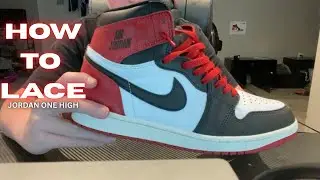 How to lace your Jordan 1 high