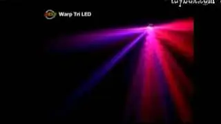 American DJ Warp Tri LED Demo
