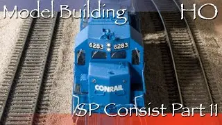 Сборная модель железной дороги масштаба HO SP Consist Build 11 - Набор для сборки интерьера кабин...