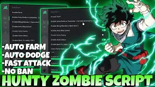 New! Zombie Hunt Script | Auto Farm & Auto Complete | Mobile & Pc Script