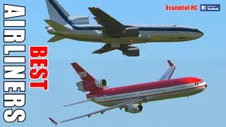 BEST GIANT SCALE RC PASSENGER AIRLINERS | ACTION COMPILATION !