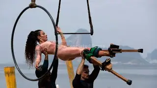 Aerial circus in Brazil spotlights a path to healing for female victims of gender-based violence