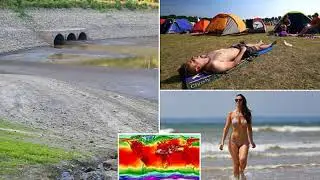 BREAKING! UK Weather : Britain's reservoirs run dry after 46&ndash;day dry spell