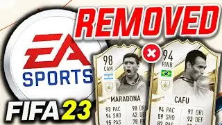 ALL ICONS REMOVED FROM FIFA 23⚠️