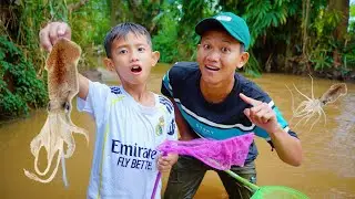 ALI MANCING CUMI CUMI DI KALI 😱 SAMPAI KECEBUR 