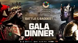 Live Fury-Ngannou Gala Dinner! VIPs including Mike Tyson, Lennox Lewis and more!