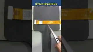 Broken Display Flex #technology #mobilerepair