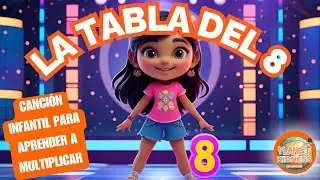 Aprende la tabla del 8 bailando y cantando