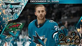 San Jose Sharks vs Minnesota Wild - 12/31/2025 - Teal Town USA After Dark (Postgame)