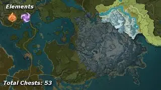 Chest Hunt: Snow-Covered Path
