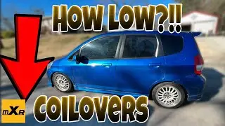 Installing Maxpeedingrods Coilovers on a 2007-2008 Honda Fit