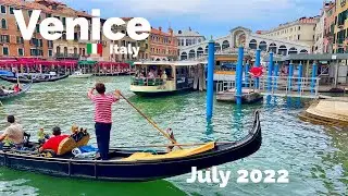 Venice, Italy 🇮🇹 | The City Of Canals - July 2022 - 4K/60fps HDR Walking Tour