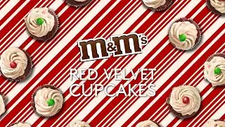 M&M's Red Velvet Cupcakes
