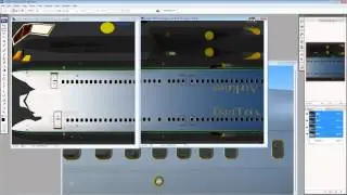 Учебное пособие по рисованию ливреи FSX / FS9 &mdash; видео № 21