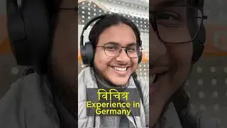 My First Train Experience in Germany 😂 | Indian Student Vlog