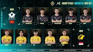 MDH VS ONICပွဲစဉ်လေးပါ(Group Stage)#mlbb #global #mobilelegends #groupstage #M4 #Day3