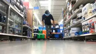 SoarInSky | Fun in walmart | Dubstep dance