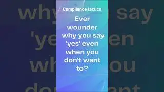 Compliance tactics | Psychological techniques