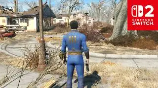 Fallout 4 Nintendo Switch 2 Gameplay - First Look