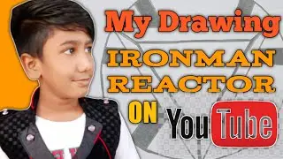 How To Draw Ironman Arc Reactor | How To Draw Ironman Arc easy | Vedants Drawing