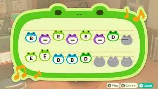 Animal Crossing New Horizons Red Light, Green Light Squid Games Town Tune