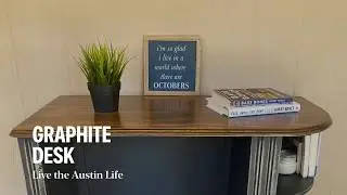 Graphite Painted Desk