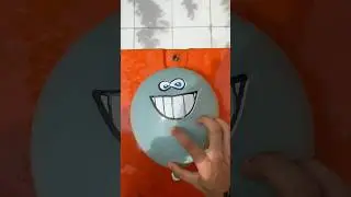 Experiment: dropping emoji water balloons from a height