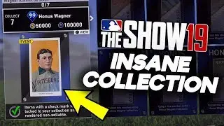 NEW LEGEND HONUS WAGNER! Insane New Collection! MLB The Show 19 Diamond Dynasty