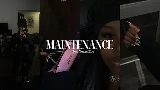 NEW YEARS EVE MAINTENANCE VLOG | HAIR | LASHES | EYEBROWS | NAILS