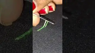AARI END KNOT IN SILK THREAD #short #aariendknot #silkthread