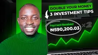 3 Investment Tips That Will Double Your Money FAST!