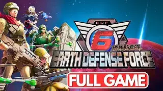 EARTH DEFENSE FORCE 6 | Full Game Walkthrough Part (1/2) | No Commentary