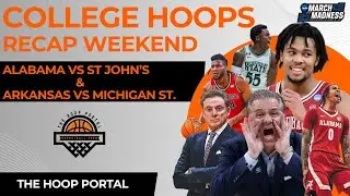 St John's vs Alabama | Arkansas vs Michigan State Reaction