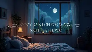 Cozy Rain Lofi for Warm Nights at Home