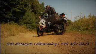 Solo Motorcycle Wild Camping | 990 Adventure | Jack Lake, Ontario