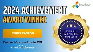 Congratulations to our 2024 Achievement Award Winners, Chris Easton! 1