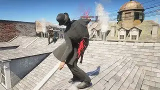 When Slow Motion Turns Gameplay Into Art  RDR2 Modded Ultra Graphics (PC 60FPS)