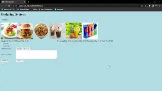 Ordering System | Komodo Edit 12 | HTML
