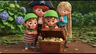 The Little Pirates' Sunny Island Adventure