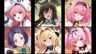Special touching all To Love Ru girls in Azur Lane 💖
