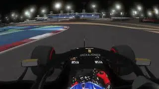 rFactor 2 &ndash; F1 2019 by A&M &ndash; Romain Grosjean &ndash; Bahrain lap